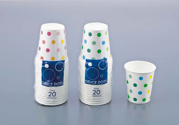 ＤＥＬＩＣＥ　ＤＯＴＳ　紙コップ　２０Ｐ