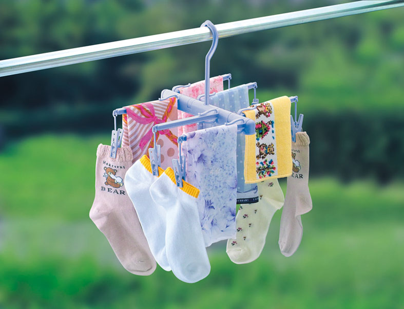 専用　ハンガー ニシダ リニアハンガー(10連式・Z) ブルー | ヤマダウェブコム